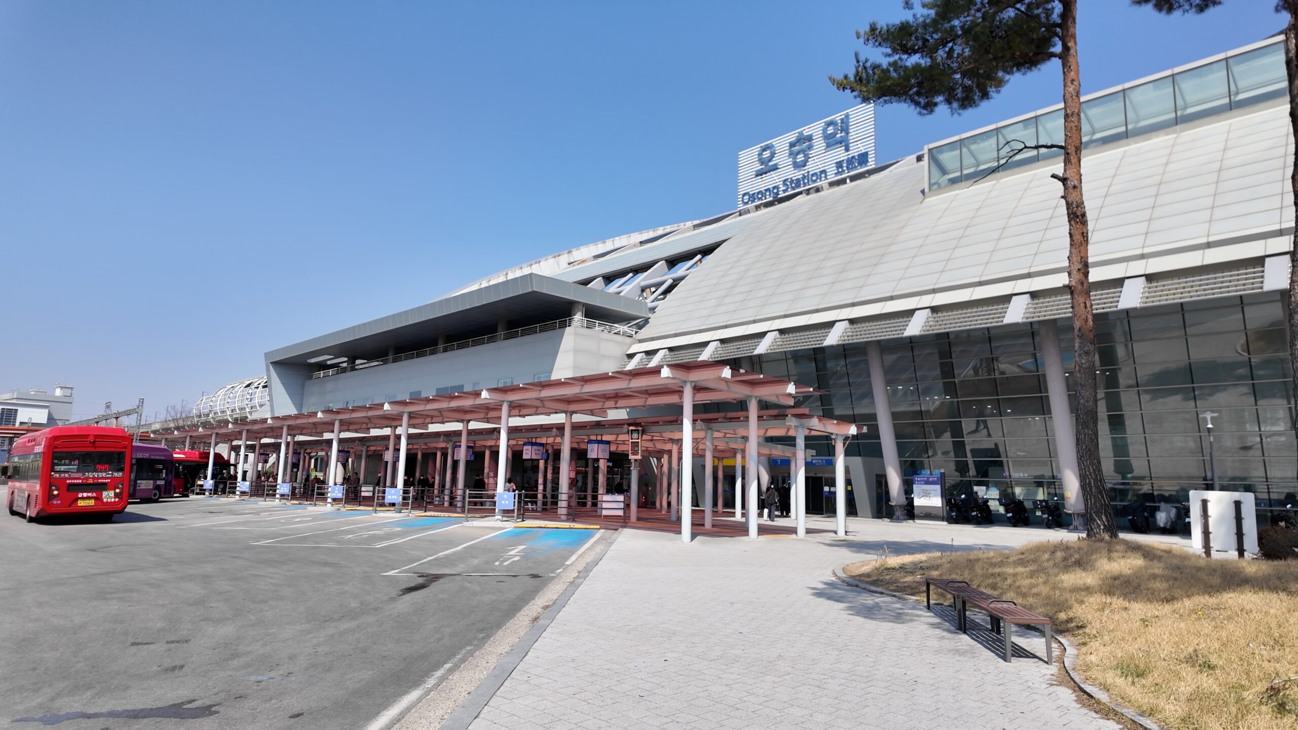 開発が進む五松駅周辺の風景