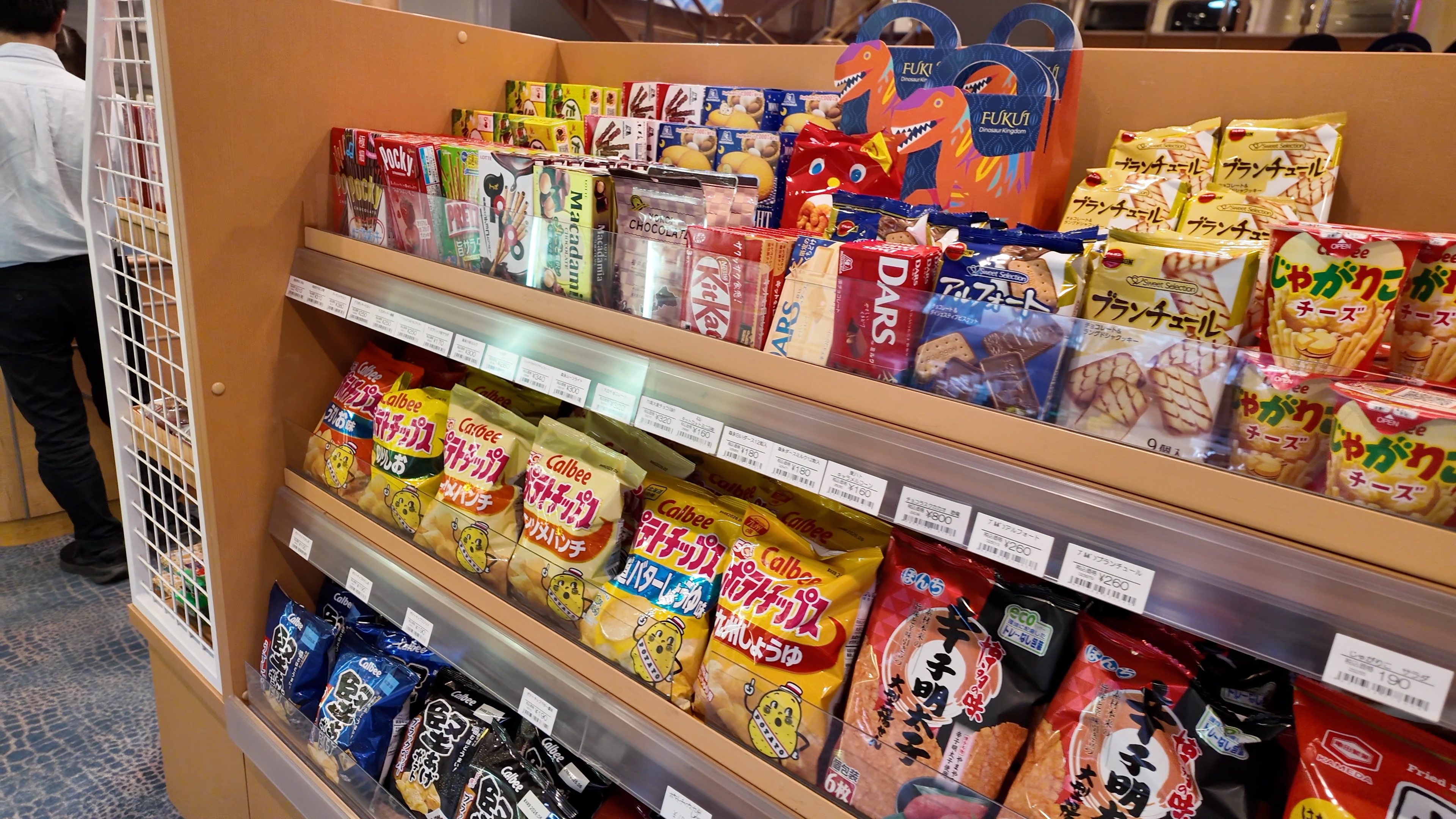 東京九州フェリーの船内売店・ショップ